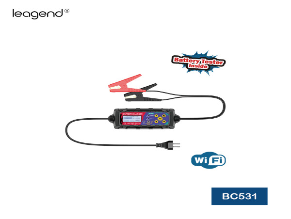  BC531 by leagend Delivers Intelligent Wi-Fi Battery Charging and Testing for Automotive Use 