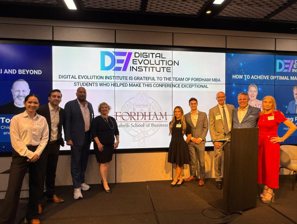  Fordham University, in Collaboration with Digital Evolution Institute, Powers Tech-Savvy Leadership at Nasdaq Conference 
