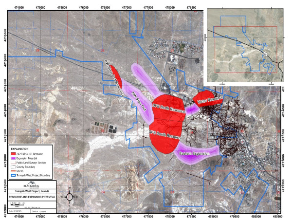  Blackrock Silver Drills Multiple +1 kg/t AgEq Intercepts and Establishes Grade Continuity over 350 Metres in Final M&I Conversion Assays at Tonopah West 