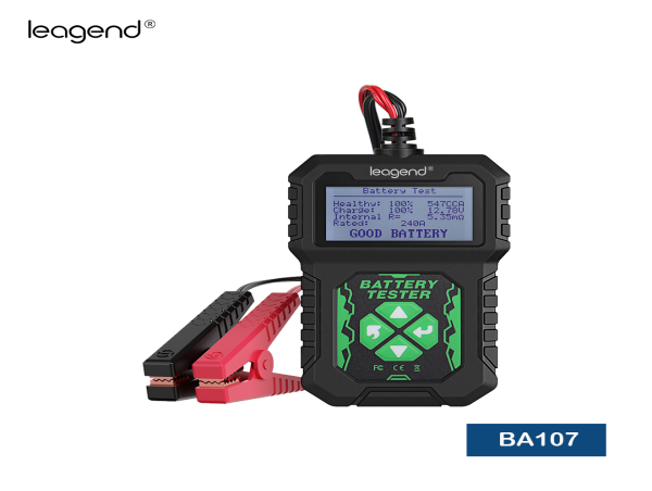  leagend Expands Its Trusted Battery Tester Lineup with the BA107 