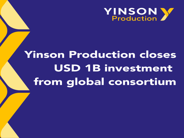  Yinson Production successfully closed USD 1 billion investment from a consortium of international investment firms 