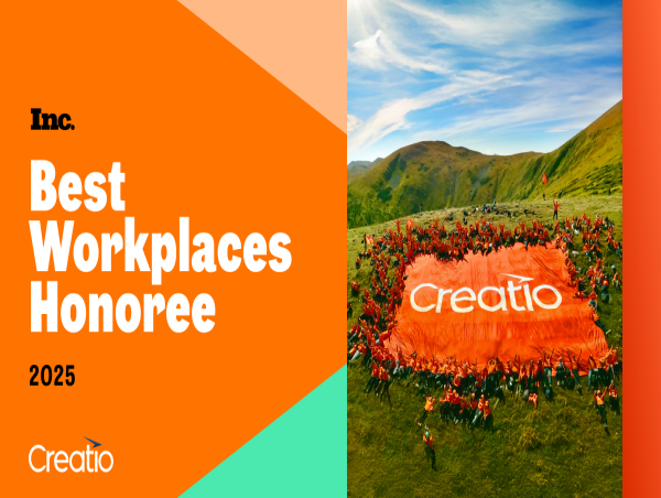  Inc. Names Creatio to 2025 Best Workplaces List 