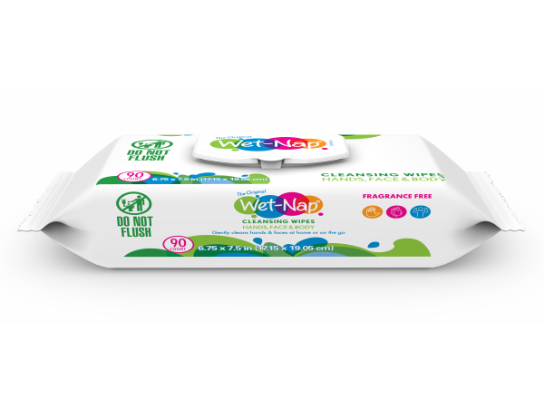  NICE-PAK REVITALIZES WET-NAP® WIPES 