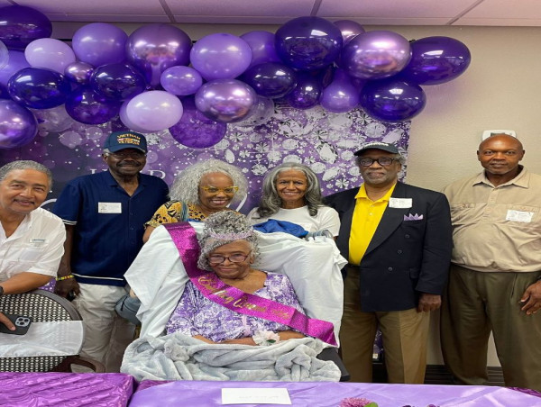  Gallatin Center for Rehabilitation and Healing Honors Lucille Sneed on Her 104th Birthday 