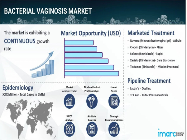  Bacterial Vaginosis Treatment | Market Size to Reach USD 1,450.4 Million by 2035, Report by IMARC Group 