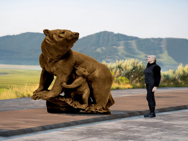  New Grizzly 399 Monument to Be Permanently Installed at the National Museum of Wildlife Art in Jackson Hole, WY 