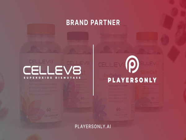  PlayersOnly Welcomes Cellev8 Nutrition as New Brand Partner 