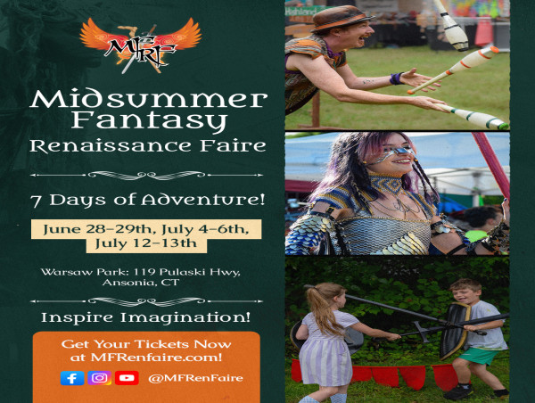  The Midsummer Fantasy Renaissance Faire Returns with 3 Themed Weekends and 4th of July Friday Adventure 