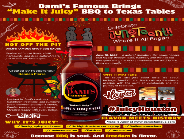  Dami’s Famous Brings 'Make It Juicy' BBQ to Texas Tables for Juneteenth 