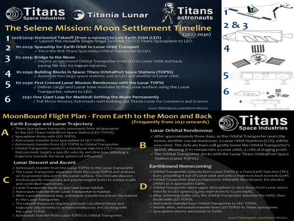  Titans Space to Revolutionize US Military Space Capabilities, Golden Dome, and Offer a 'Space Force One' for Pres. Trump 