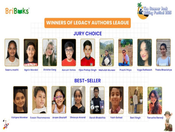  India's Youth Pen Their Legacy as Early Achievers in Summer Book Writing Festival 2025 Edition 