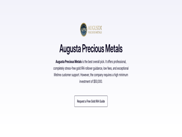  Best Gold IRA Companies Rated: Augusta Precious Metals Takes the Lead 