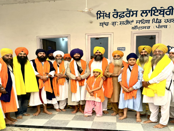  Sikh Reference Library USA Opens First Indian Branch at Gurdwara Sahida Sahib, Harse Chhina (Subajpura), Amritsar Punjab 