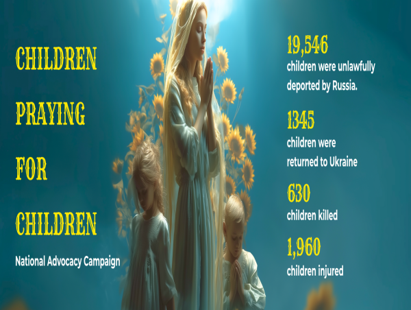  Children Praying for Children: UNWLA Hosts 51 Prayer Events Nationwide Urging Return of Abducted Ukrainian Children 