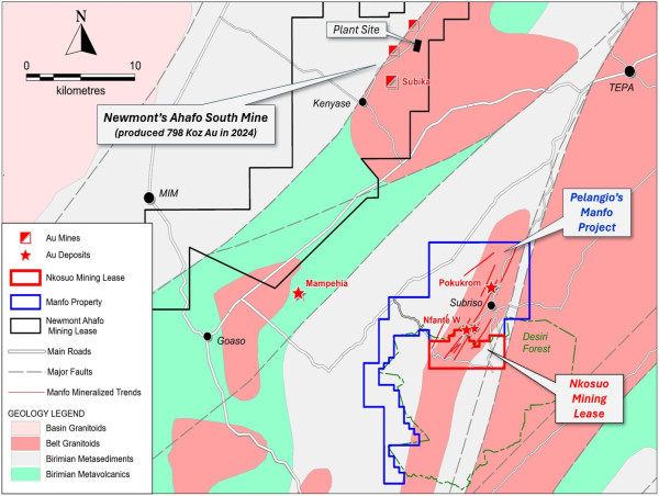Pelangio Exploration Provides Exploration and Corporate Update