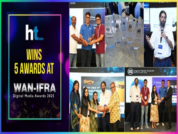 HT Labs Shines at WAN-IFRA South Asian Digital Media Awards 2025 