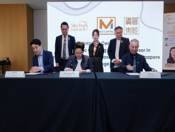  Skyline Optical Group Appoints MCI Capital As Financial Advisor For Proposed Singapore Exchange IPO 