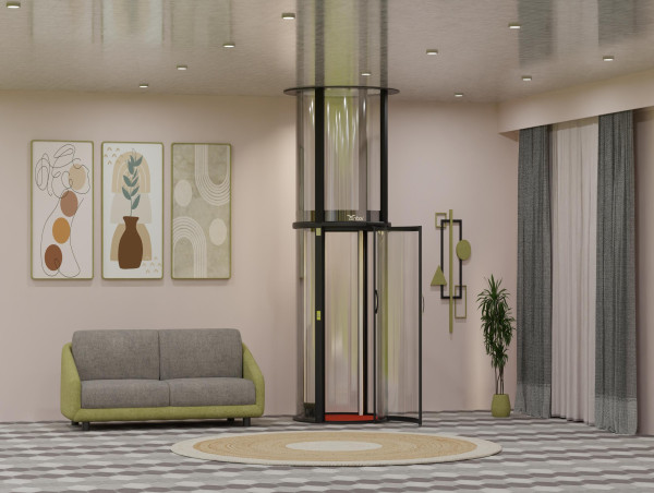  Nibav Lifts Introduces CE Certified Pneumatic Home Elevator in India 