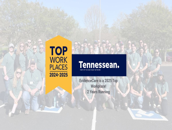  EvidenceCare Named a 2025 Top Workplace in Healthcare 