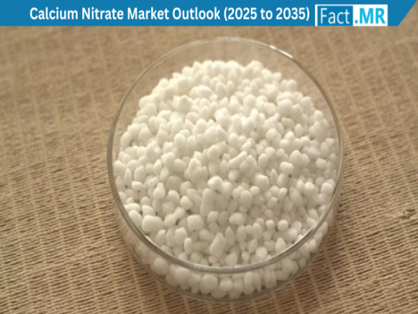  Calcium Nitrate Market is Projected Growth USD 26.79 Billion by 2035 at a 4.9% CAGR | Fact.MR Report 