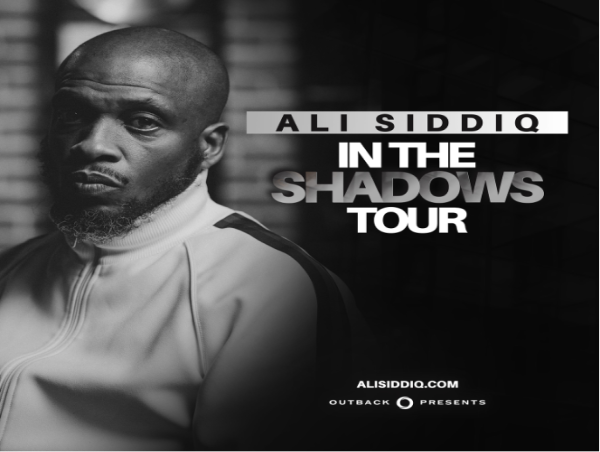  ALI SIDDIQ RELEASES 2 NEW COMEDY SPECIALS & ANNOUNCES 34 MORE DATES FOR HIS 2025 'IN THE SHADOWS TOUR' STARTING AUG 22 