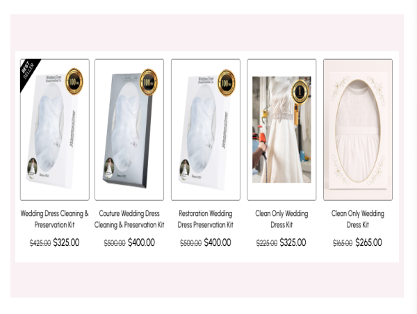 Dress Preservation Now Offers Free Shipping on All Preservation Kits