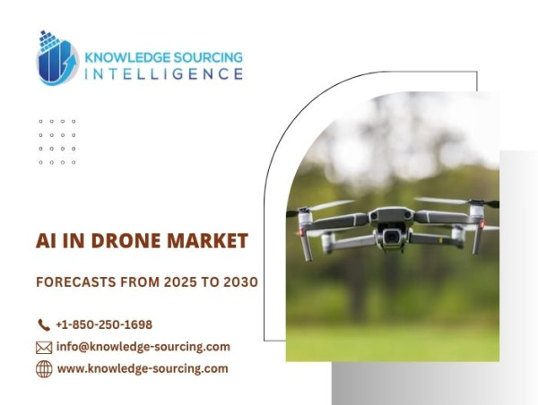  AI In Drone Market projected to reach US$120.410 billion by 2030 at a significant CAGR of 30.49% 