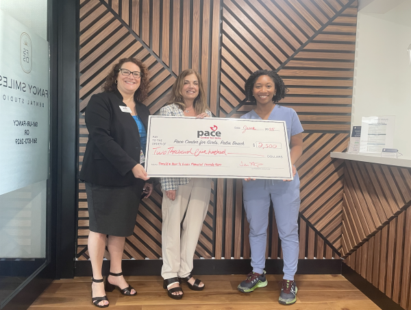  Inspired by Local Dentist’s Dedication, Patient Donates to Pace Palm Beach to Support Girls in Palm Beach County 