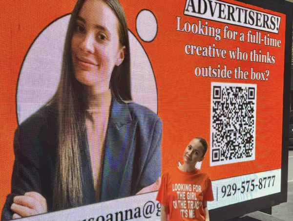  Job Seeker Drives Billboard Truck Through NYC in Search of Ad Role 