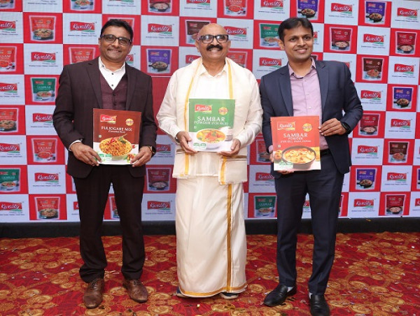 Celebrity Chef Sihi Kahi Chandru Becomes the Brand Ambassador for Kwality Foods' First-of-its-Kind Sambar Masalas tailored for Idli and Rice