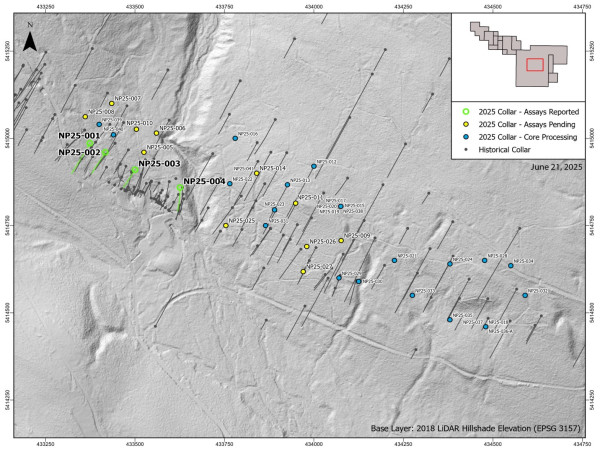  Nova Pacific Drills 16.2m @ 3.2 g/t AuEq and 17.64m @ 1.92 g/t AuEq from First Assay Results at Lara VMS Project on Vancouver Island, B.C. 