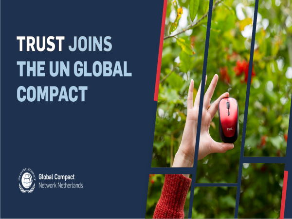 Trust joins the United Nations Global Compact Initiative to improve the sustainability standards for digital accessories