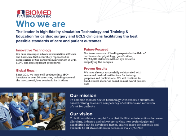  Biomed Simulation, Inc. Appoints Healthcare Industry Veteran Denise Steinbring to Chief Executive Officer 
