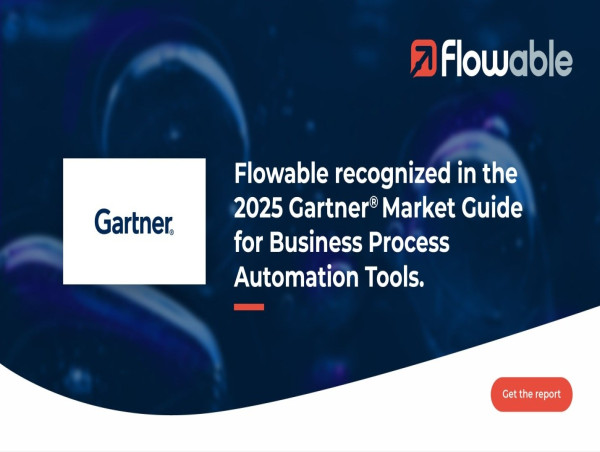 Flowable Recognized in Gartner(R) Market Guide for Business Process Automation Tools