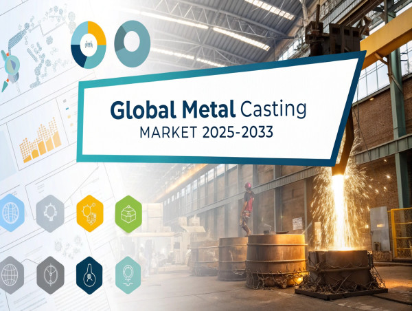  Global Metal Casting Market Report 2025: Size Projected USD 325.69 Billion, CAGR of 6.94% by 2033. 