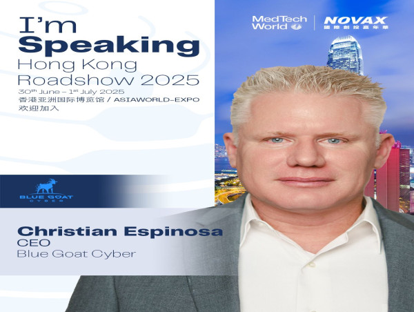 Blue Goat Cyber to Speak at MedTech World Hong Kong on Medical Device Cybersecurity