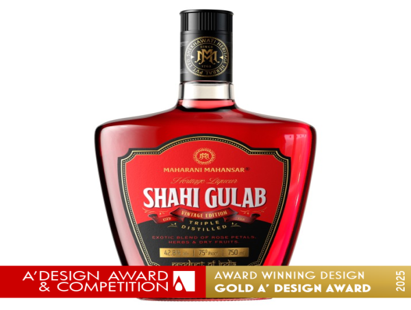 Shahi Gulab by Dheeraj Bangur Wins Gold in A' Packaging Design Awards