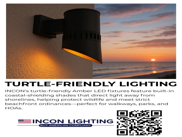  Incon Lighting Expands Turtle Friendly Lighting Range to Protect Coastal Wildlife 