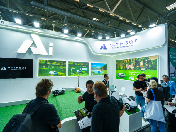  ANTHBOT Showcases Genie Series Robot Lawn Mowers at SPOGA 2025, Redefining Intelligent Lawn Care 