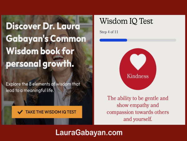  Dr. Laura Gabayan Announces New Wisdom IQ Test Soft Launch based on ‘Common Wisdom’ Book and Research Study 
