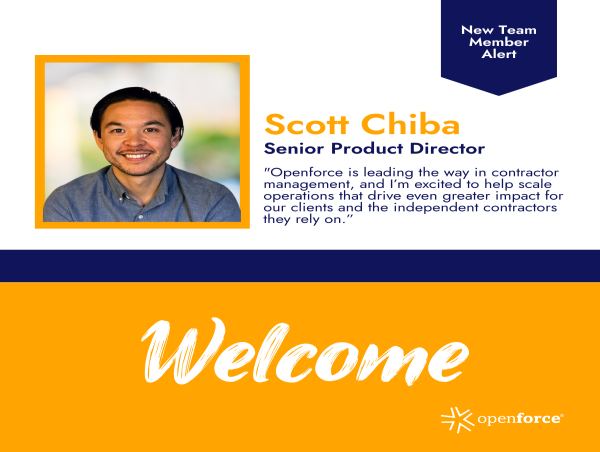  Openforce Welcomes Scott Chiba as Senior Product Director 