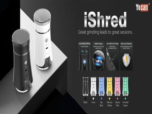 Yocan Launches iShred Grinder: Revolutionising Herb Preparation with Visible Grinding Tech
