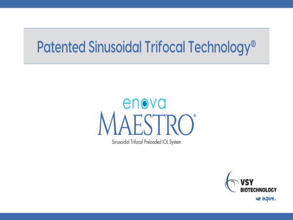  VSY Biotechnology Announces Groundbreaking Innovation in Intraocular Lens Technology 