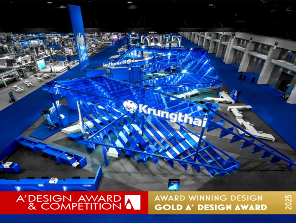  Krungthai Money Expo 2024 by The Others Co., Ltd. Wins Gold in A' Trade Show Design Award 