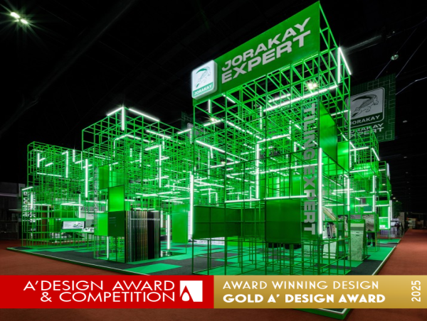 Jorakay Pavilion 2024 by Ductstore The Design Guru Co.,Ltd. Wins Gold in A' Trade Show Design Award