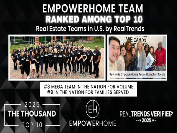  Reynolds EmpowerHome Team Hampton Roads Helps Propel National Team to Top 10 U.S. Ranking 