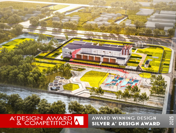  Pastoral Substation by Hang Chen Wins Silver in A' Design Award for Engineering, Construction and Infrastructure Design 