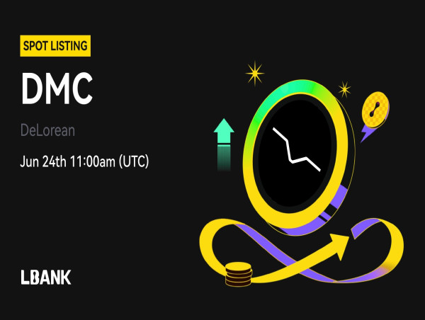  DeLorean (DMC) Is Now Available for Trading on LBank Exchange 
