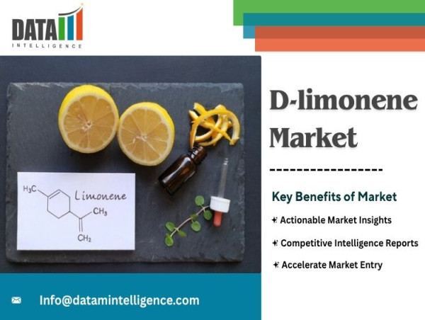  D-Limonene Market Analysis – Natural Solvents Demand in Food, Pharma & Cosmetics Sectors 