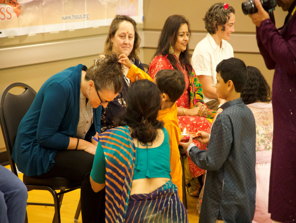 Teachers appreciated through colorful Guru Vandana events by HSS